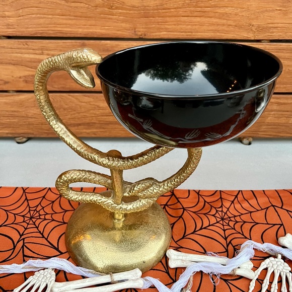 CB2 Style Candy Bowl / Spooky Halloween Bowl - Picture 5 of 6